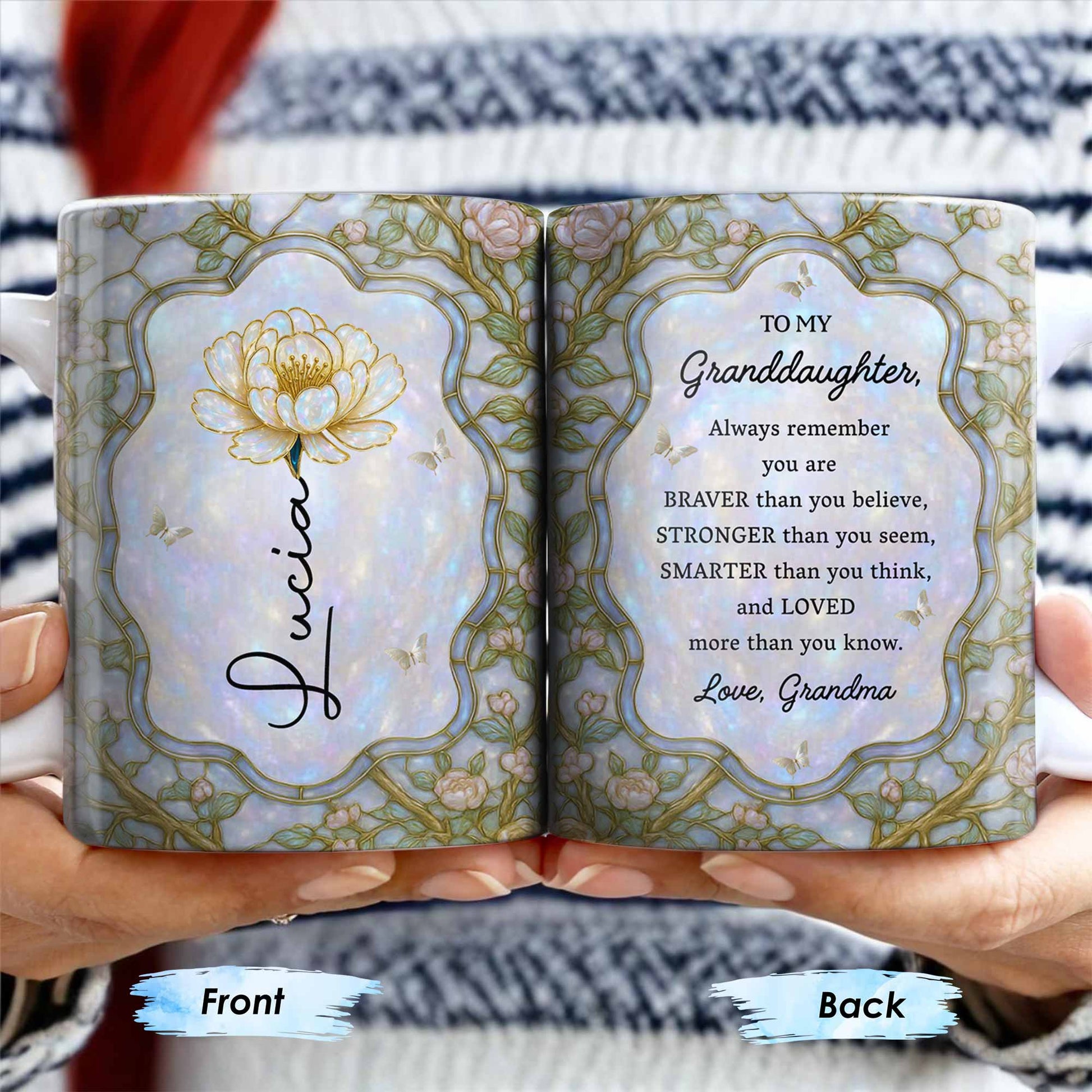 To My Granddaughter, Remember You Are Braver, Stronger, Smarter