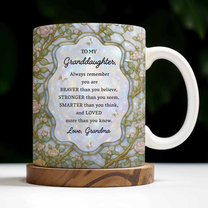 To My Granddaughter, Remember You Are Braver, Stronger, Smarter