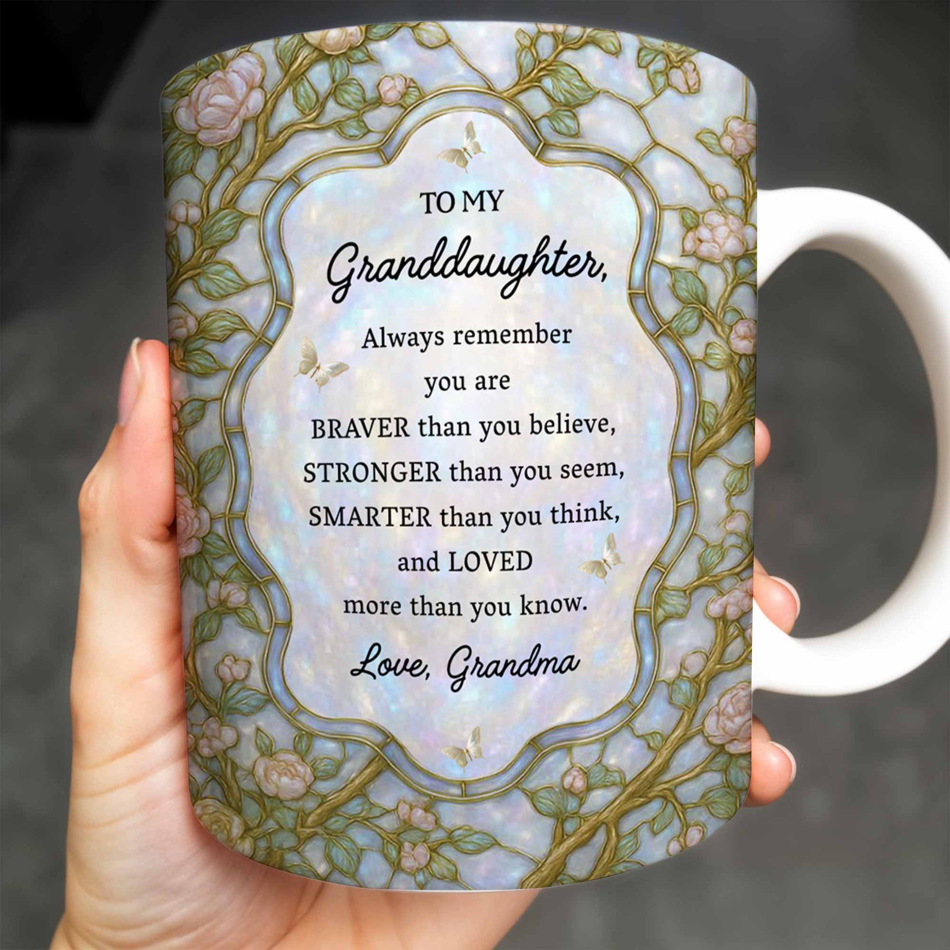 To My Granddaughter, Remember You Are Braver, Stronger, Smarter