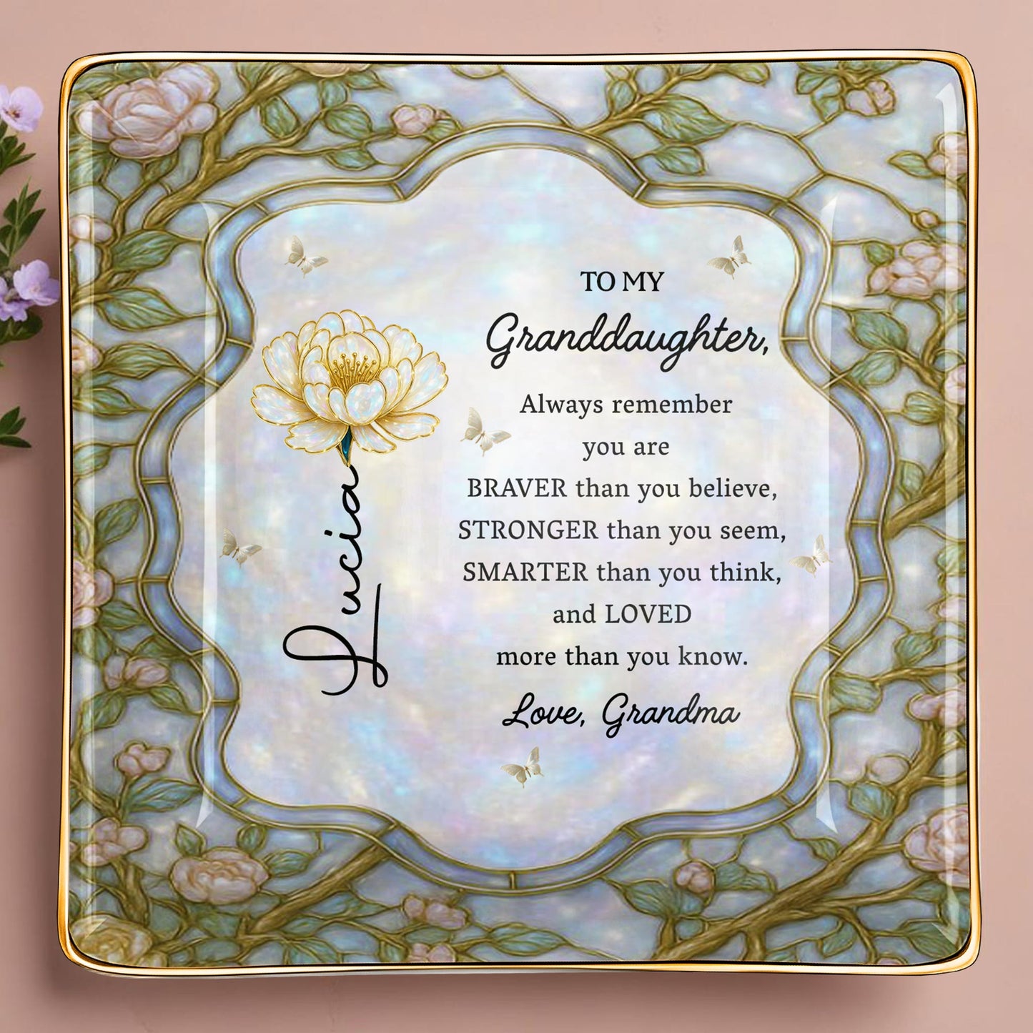 Always Remember, You Are Braver, Flowers Design