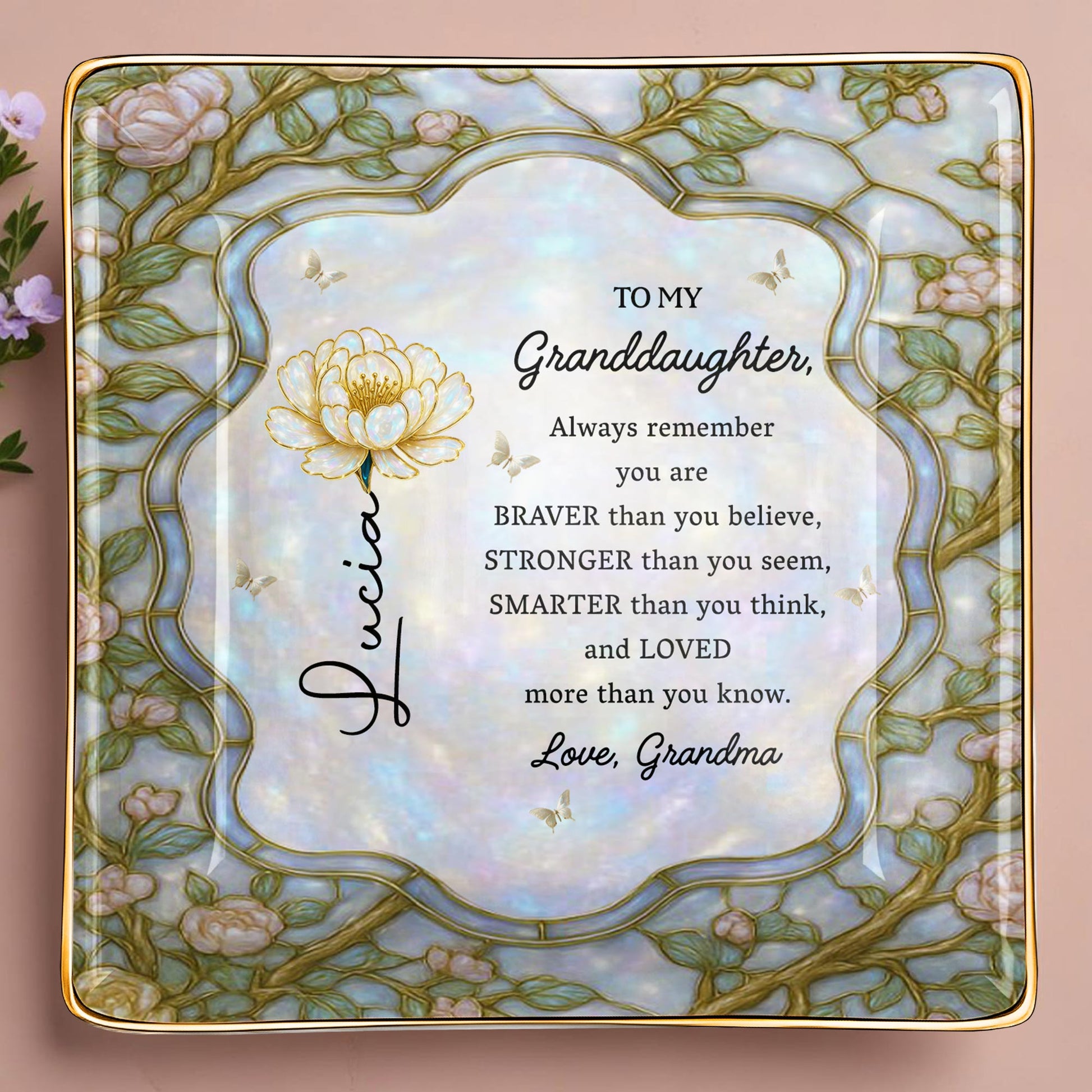 Always Remember, You Are Braver, Flowers Design