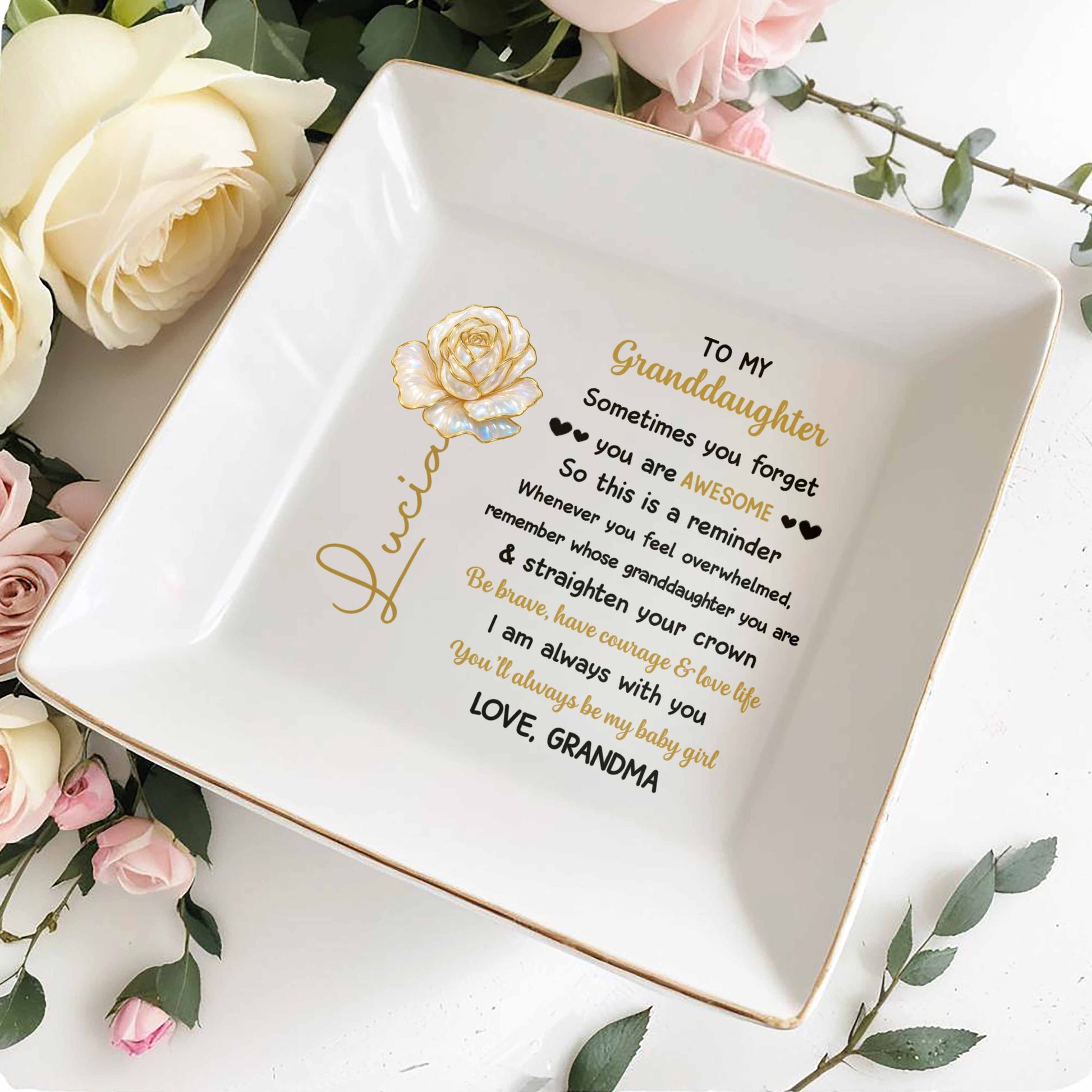 Sometimes You Forget You Are Awesome, Rose Reminder For Granddaughter