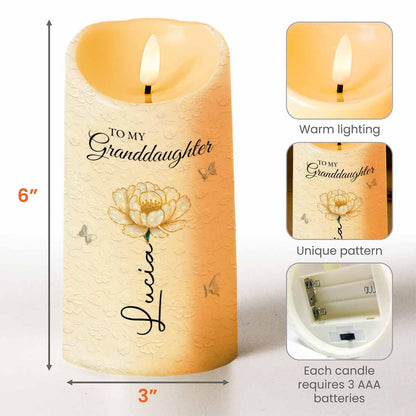 To My Granddaughter, Once Upon A Time, Flower And Butterfly