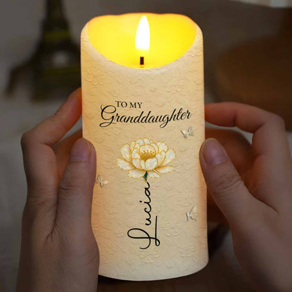 To My Granddaughter, Once Upon A Time, Flower And Butterfly