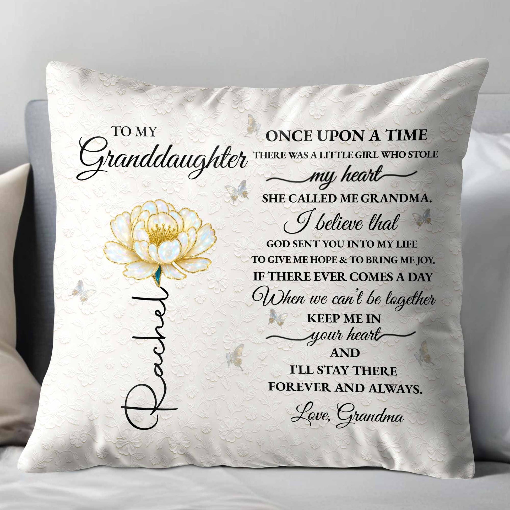 To My Granddaughter, Once Upon A Time, Love Always