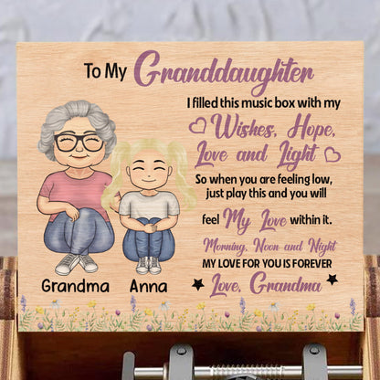 To My Granddaughter, Feel My Love Morning, Noon, And Night