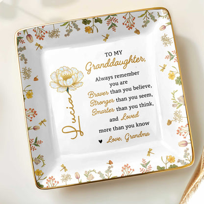 To My Granddaughter, Braver, Stronger, Loved