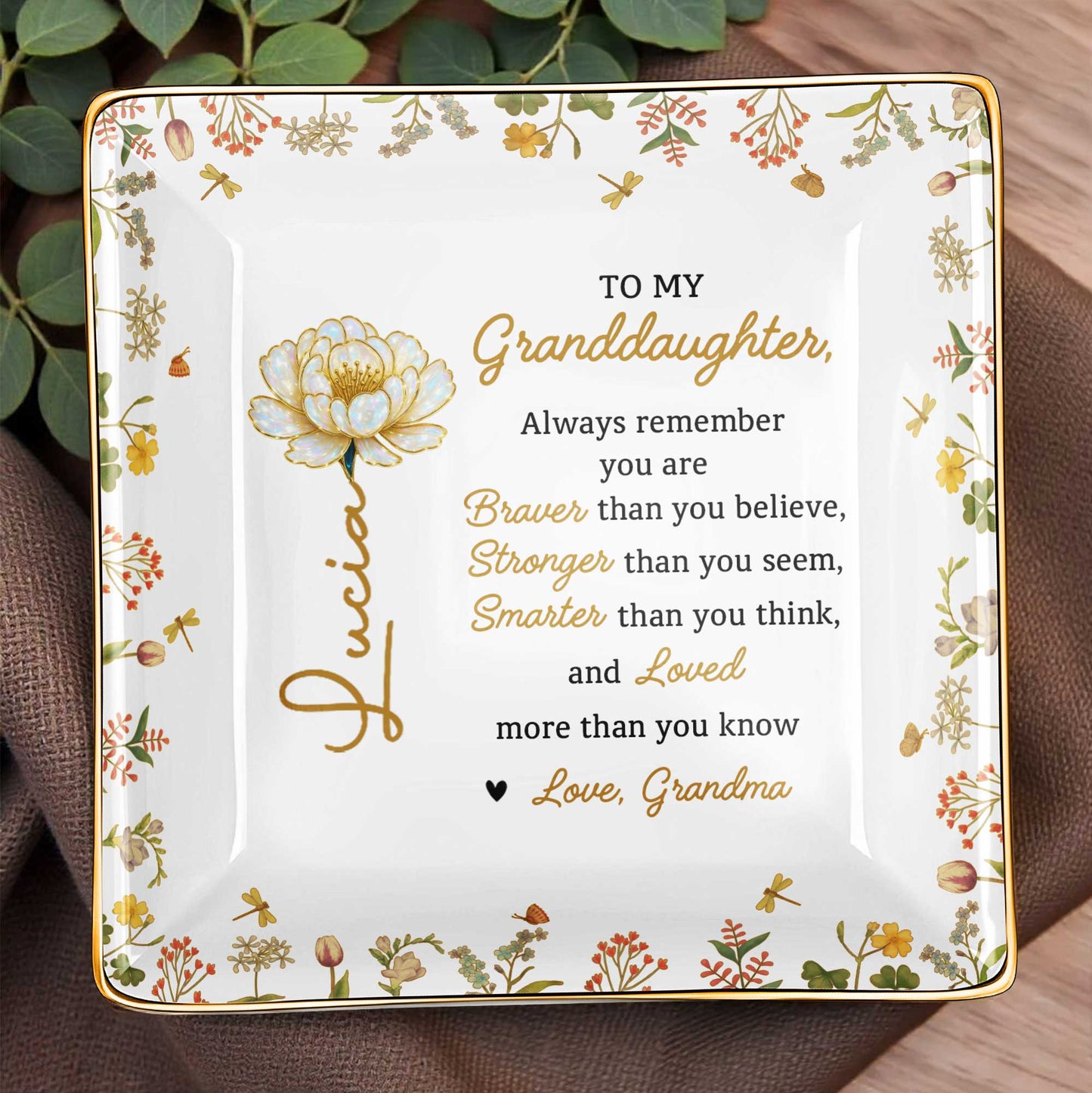 To My Granddaughter, Braver, Stronger, Loved