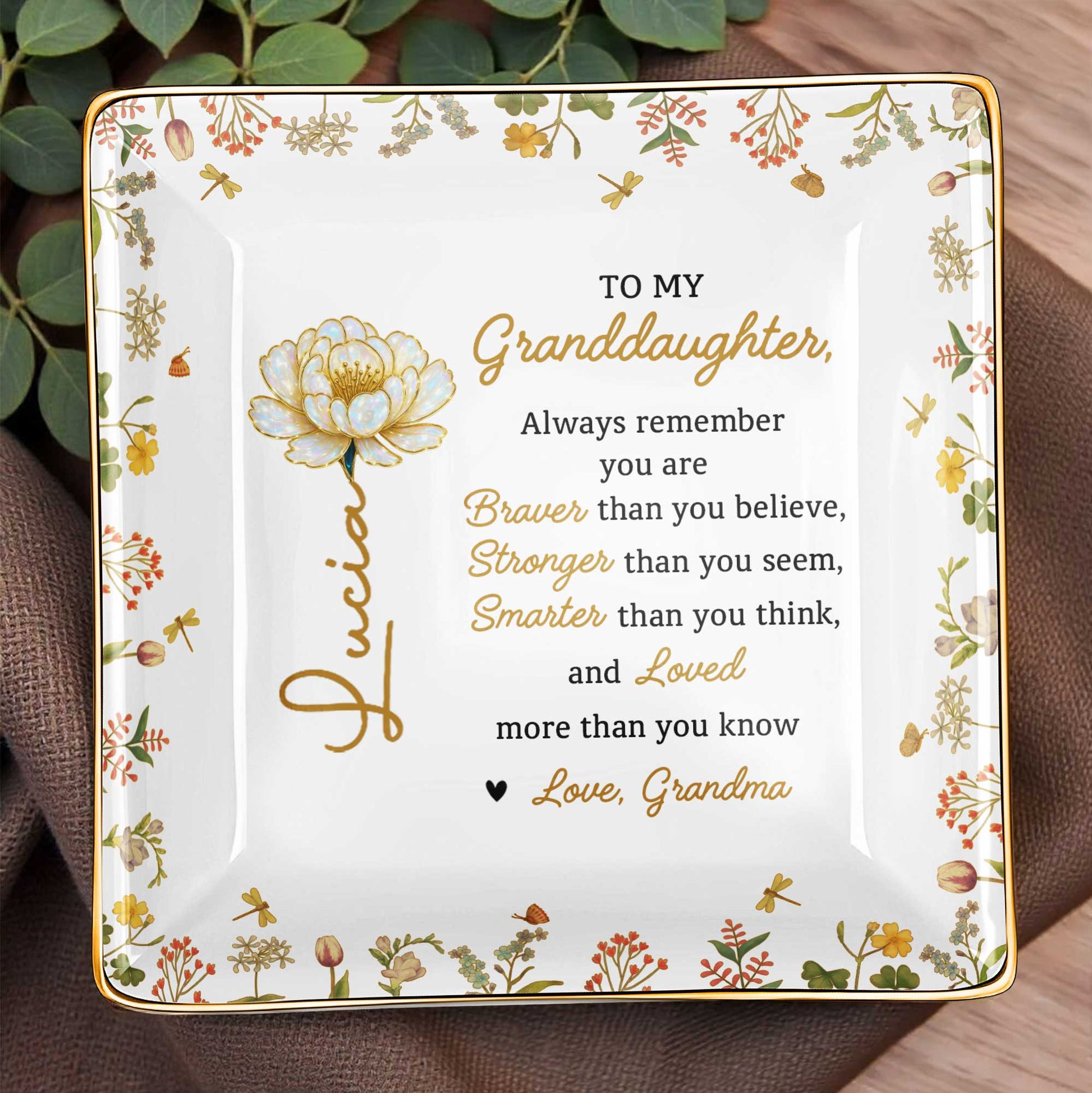 To My Granddaughter, Braver, Stronger, Loved