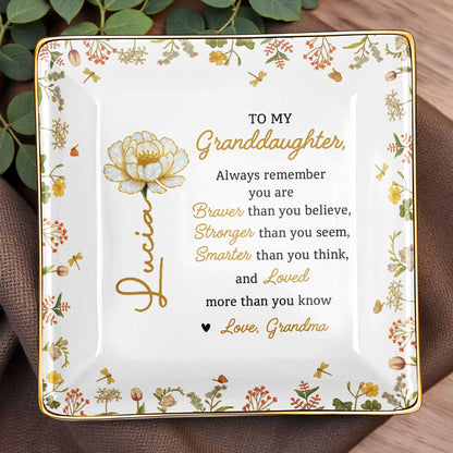 To My Granddaughter, Braver, Stronger, Loved