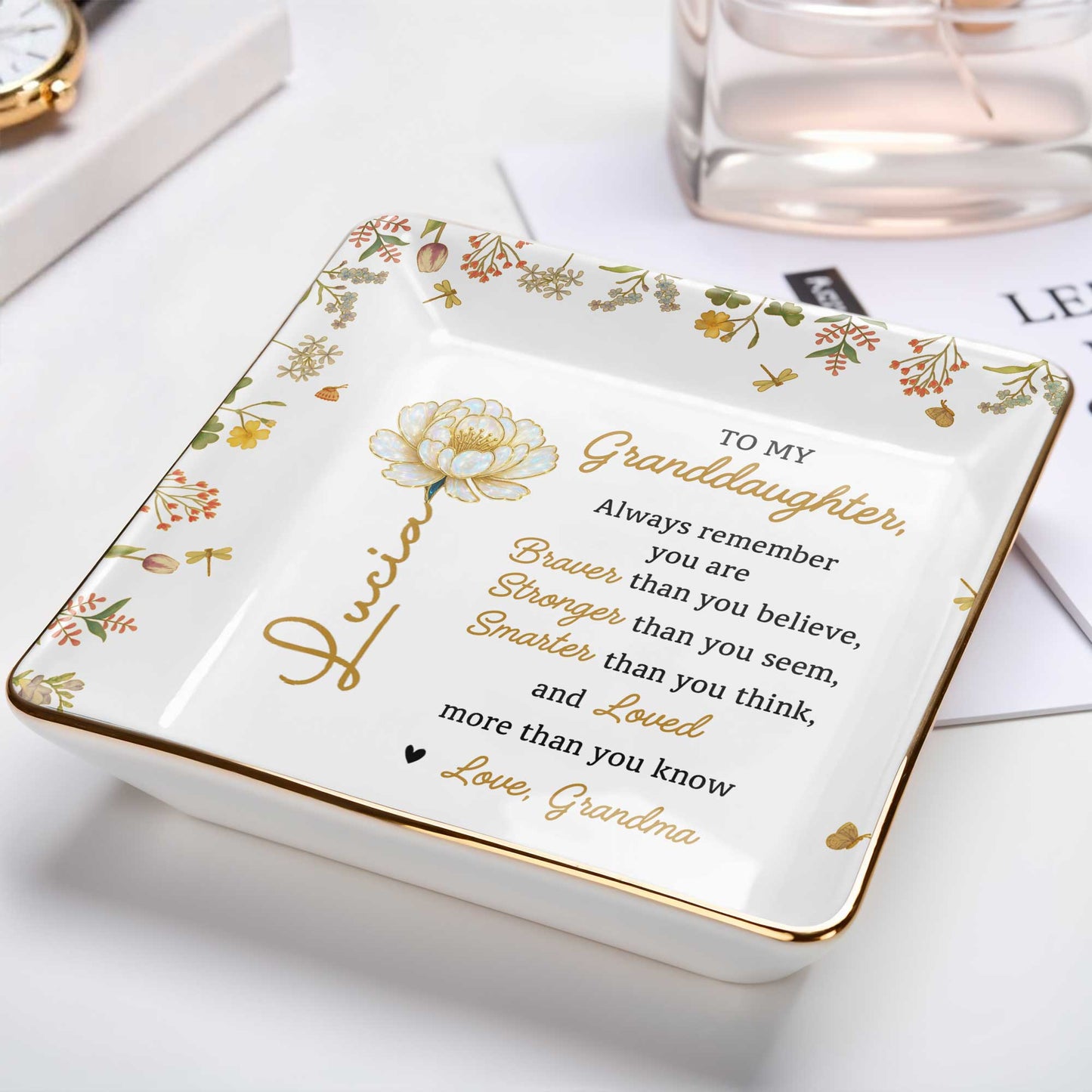 To My Granddaughter, Braver, Stronger, Loved