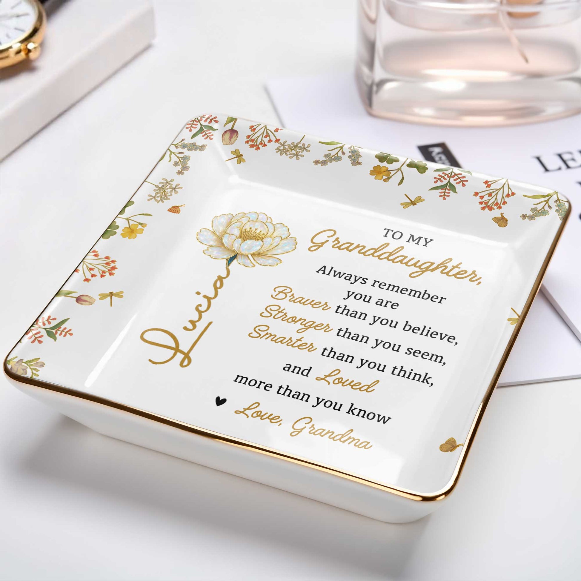 To My Granddaughter, Braver, Stronger, Loved