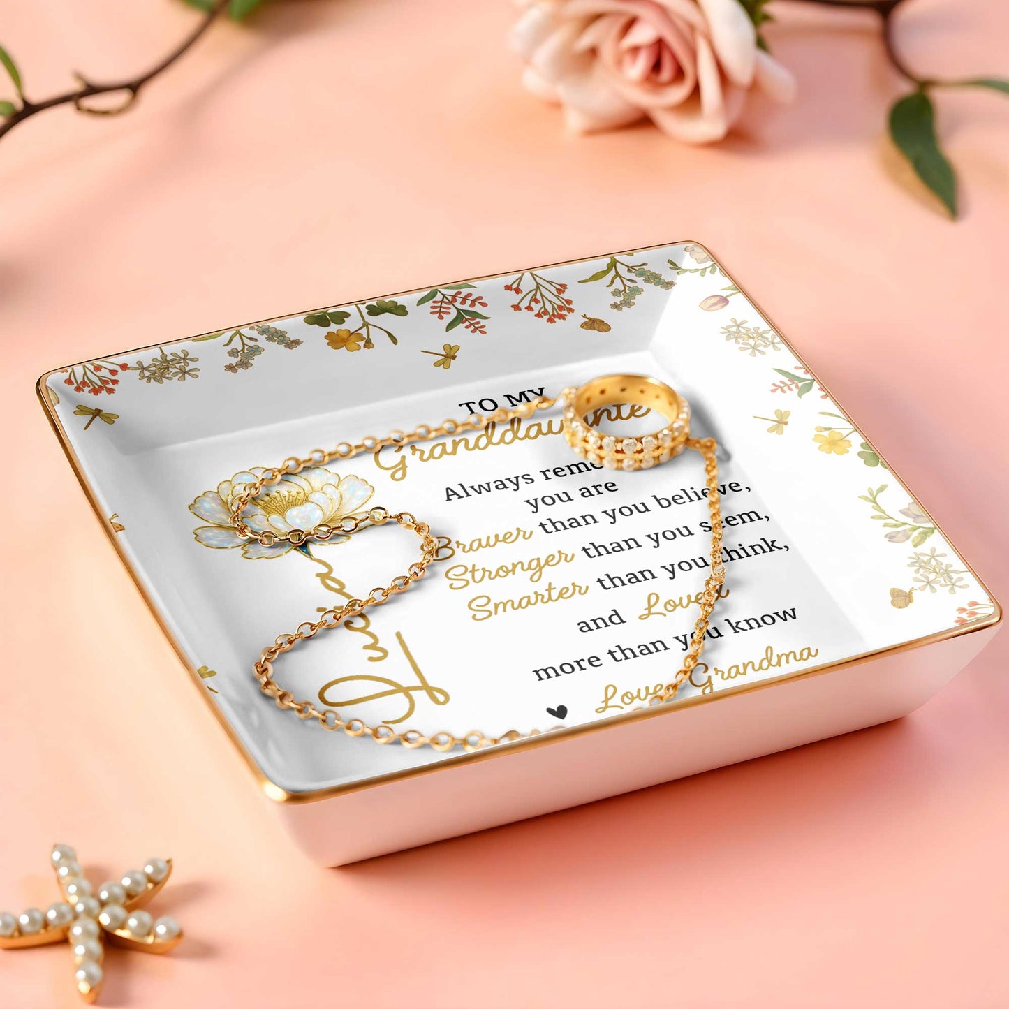 To My Granddaughter, Braver, Stronger, Loved