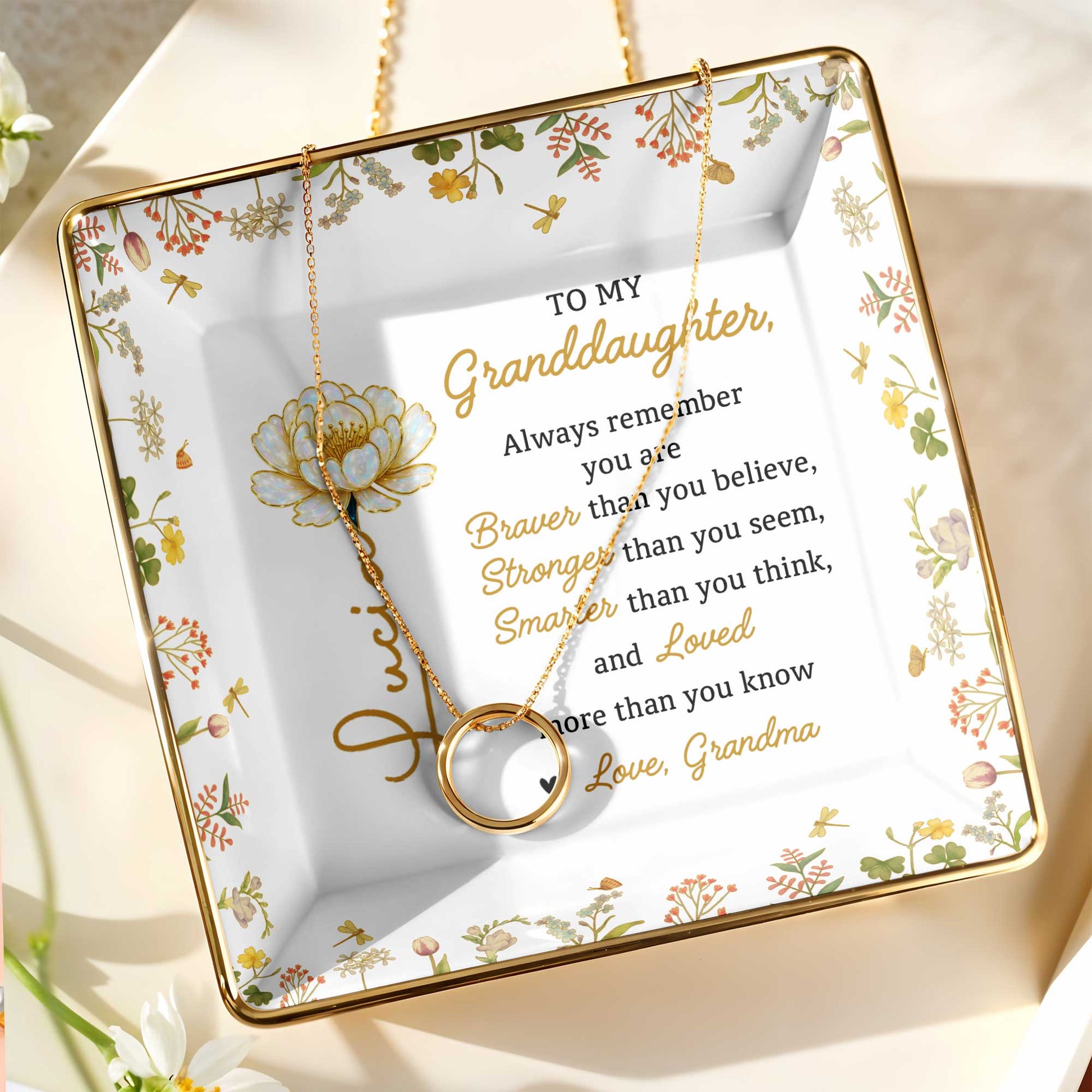 To My Granddaughter, Braver, Stronger, Loved