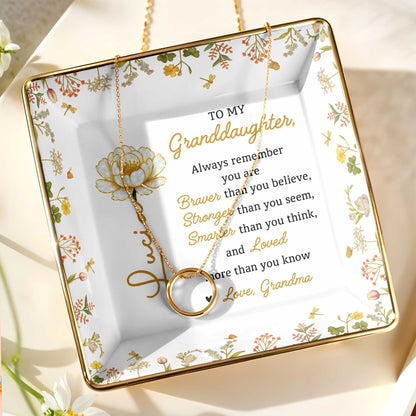 To My Granddaughter, Braver, Stronger, Loved