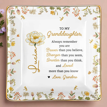 To My Granddaughter, Braver, Stronger, Loved