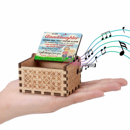 To My Granddaughter, Love From Grandma, Hearts And Grass