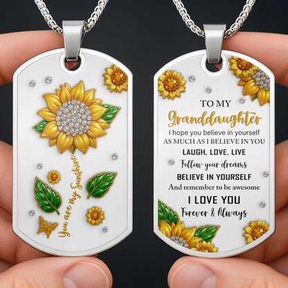 You Are My Sunshine With Sunflower And Butterfly Design