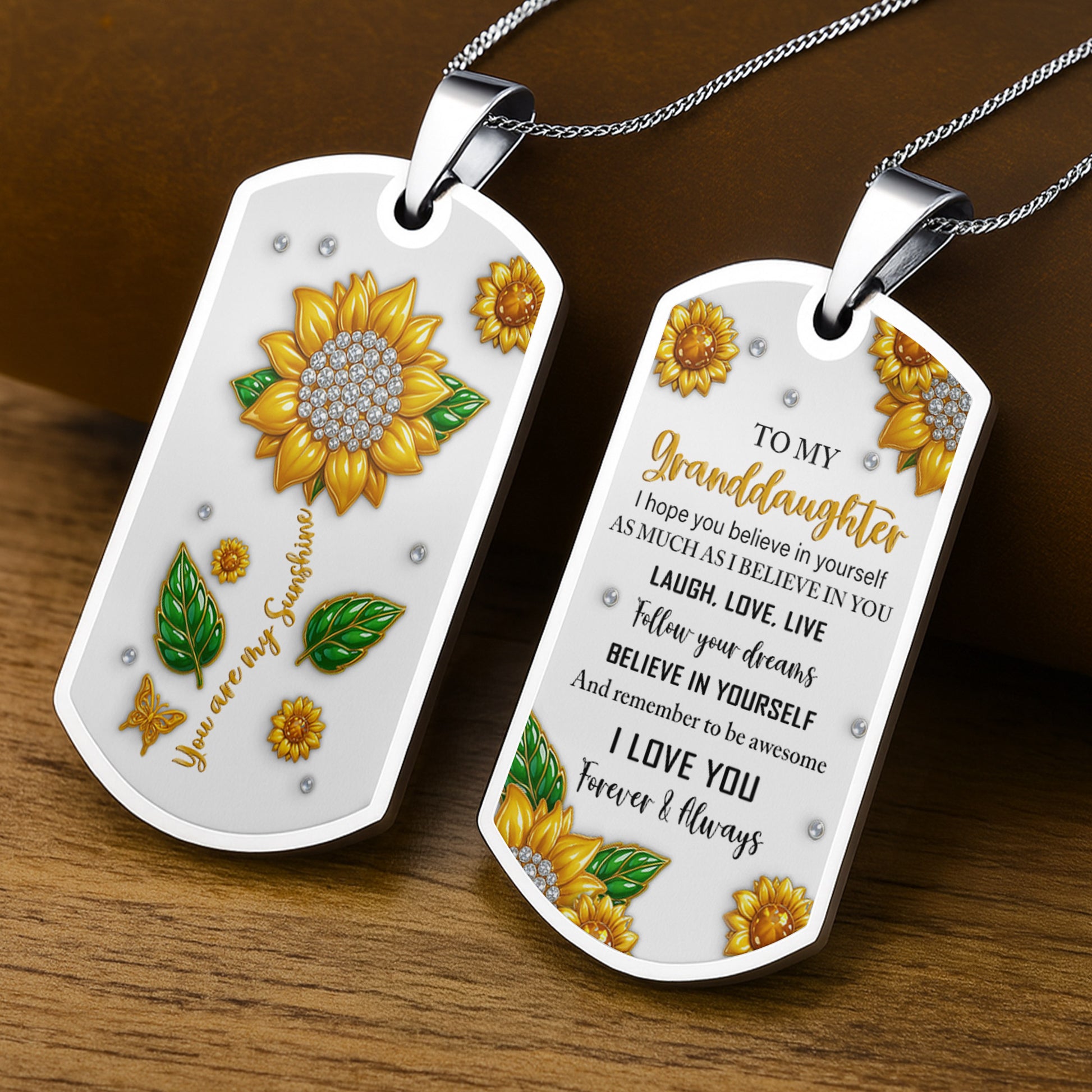 You Are My Sunshine With Sunflower And Butterfly Design