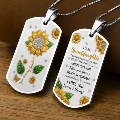 You Are My Sunshine With Sunflower And Butterfly Design