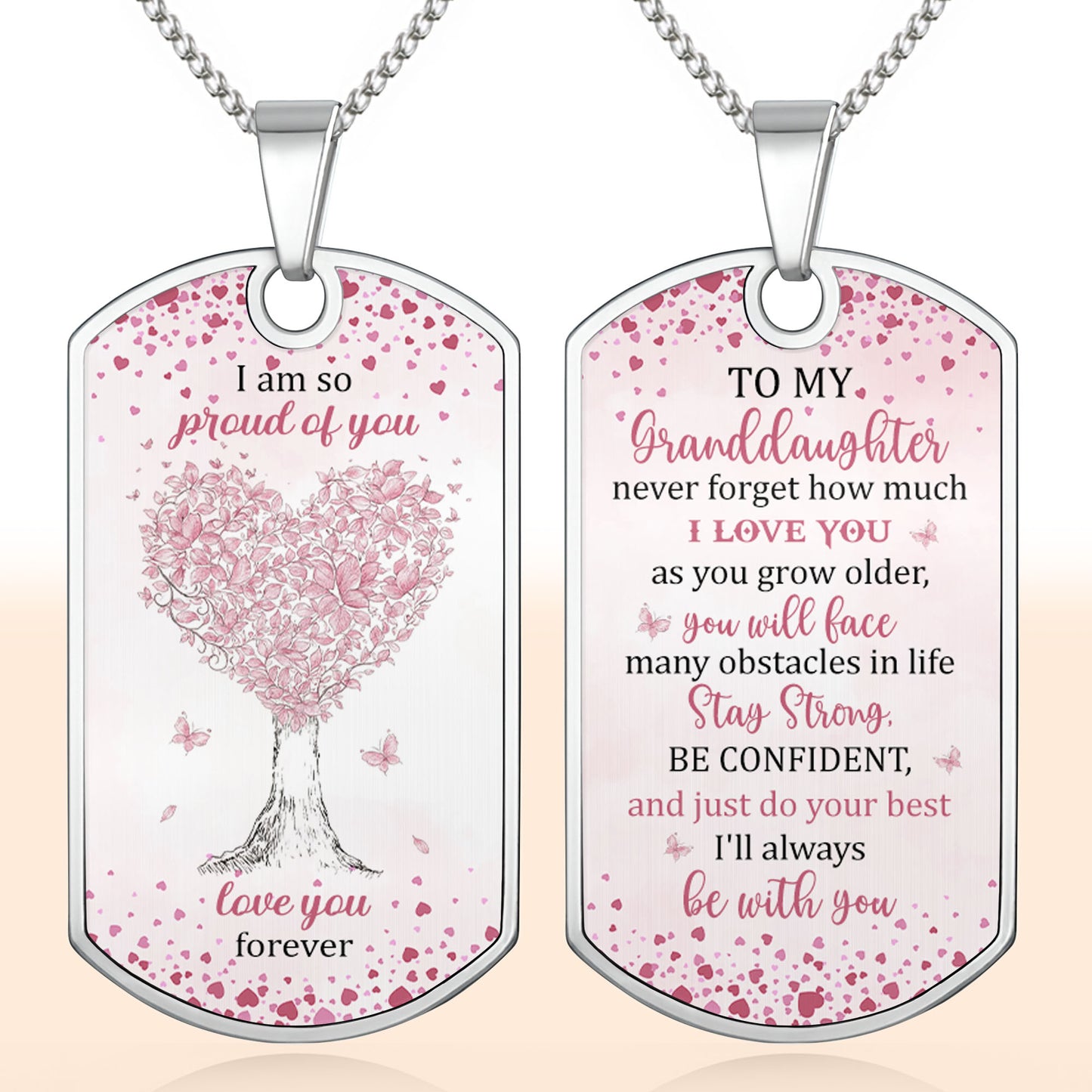 I Am So Proud Of You Love You Forever Tree Heart Design