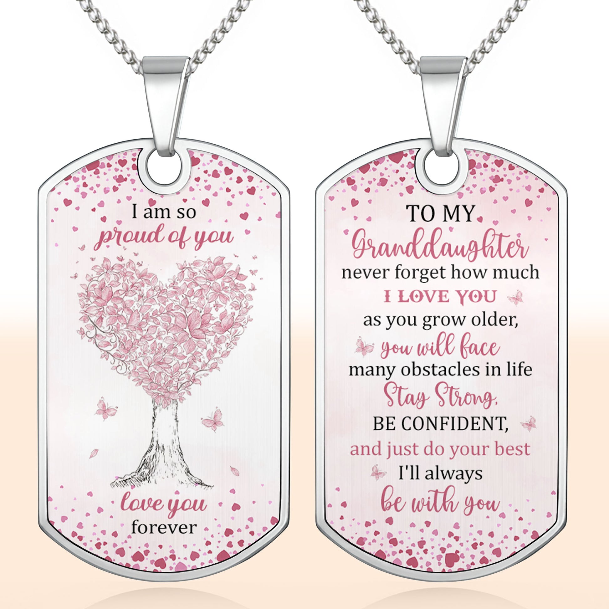 I Am So Proud Of You Love You Forever Tree Heart Design