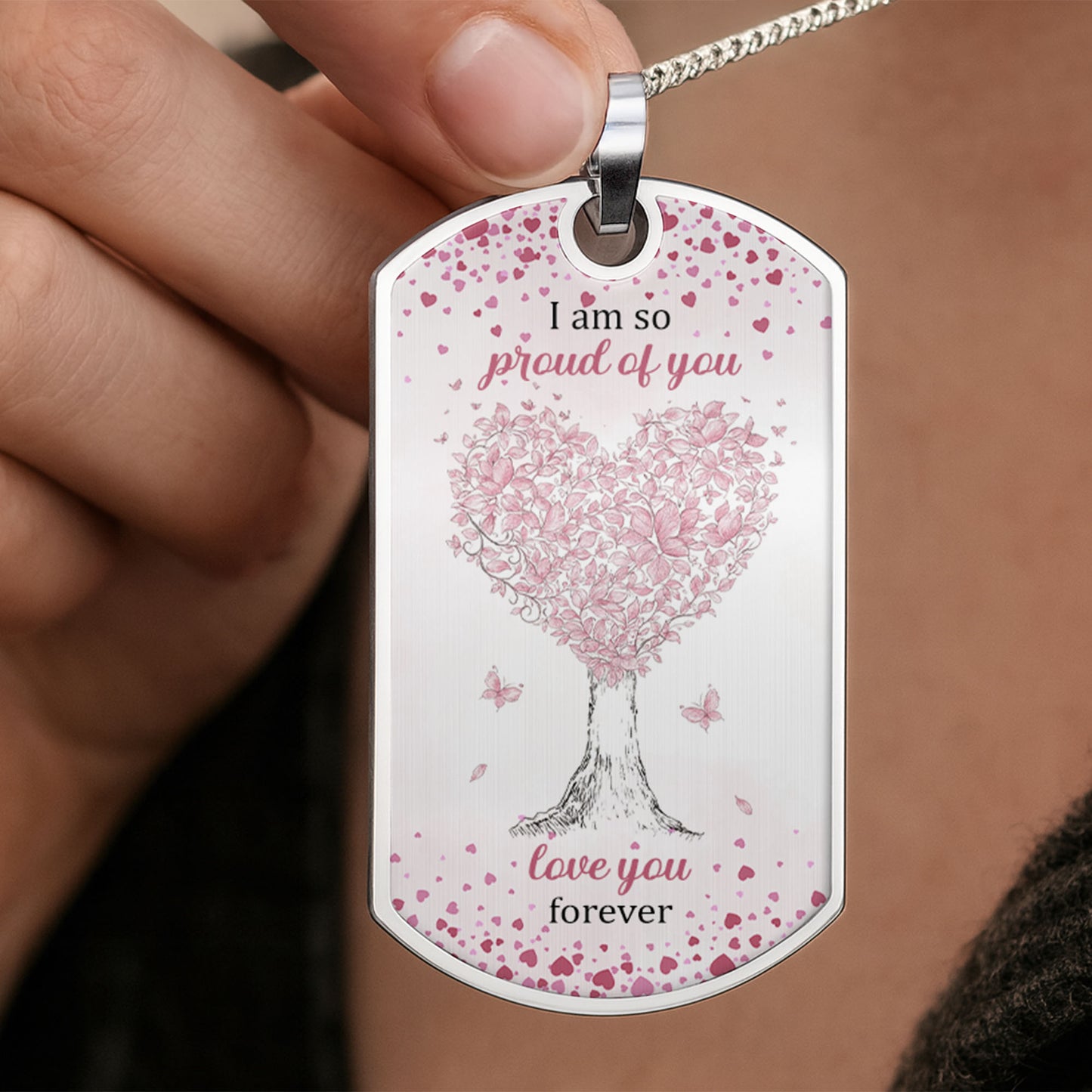 I Am So Proud Of You Love You Forever Tree Heart Design