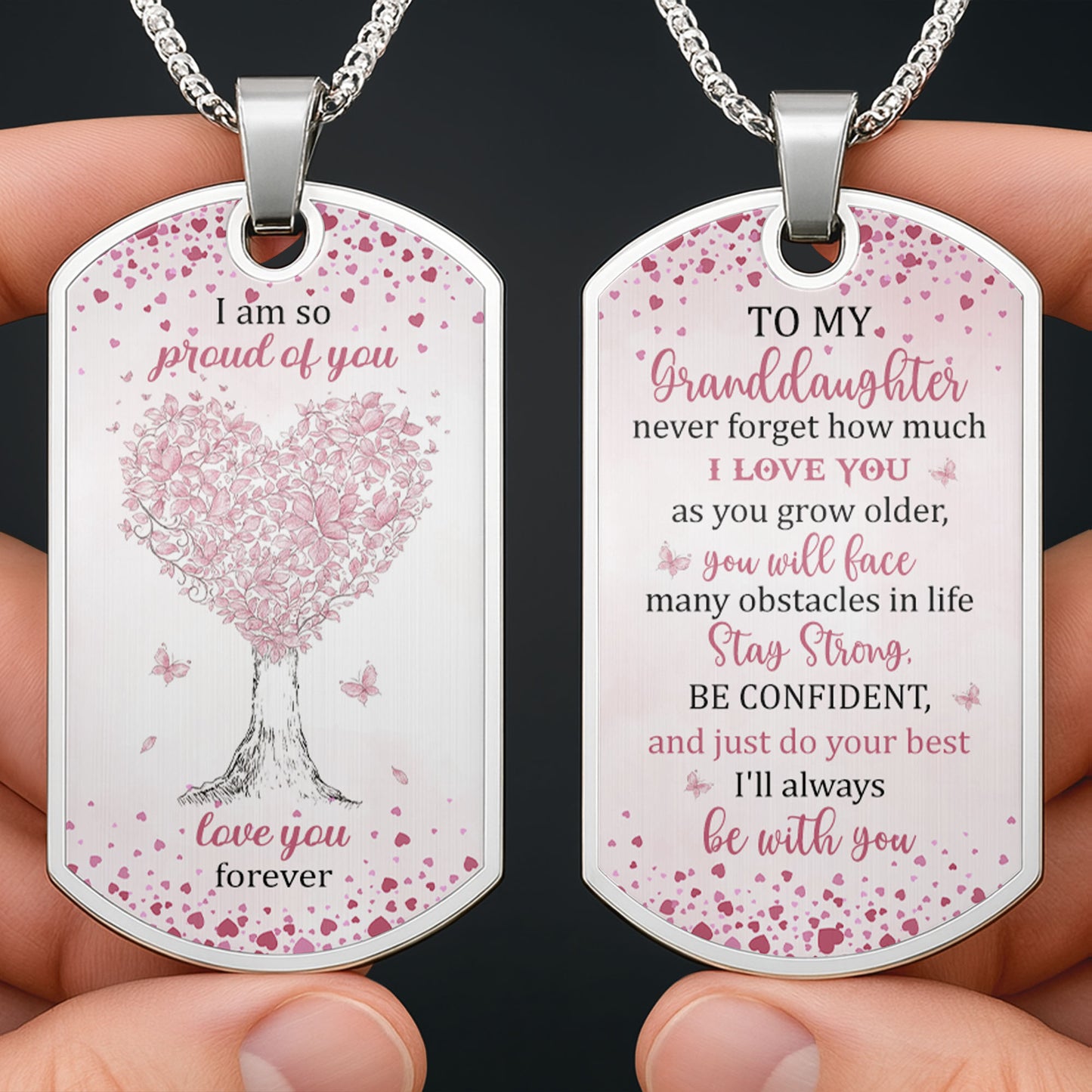 I Am So Proud Of You Love You Forever Tree Heart Design