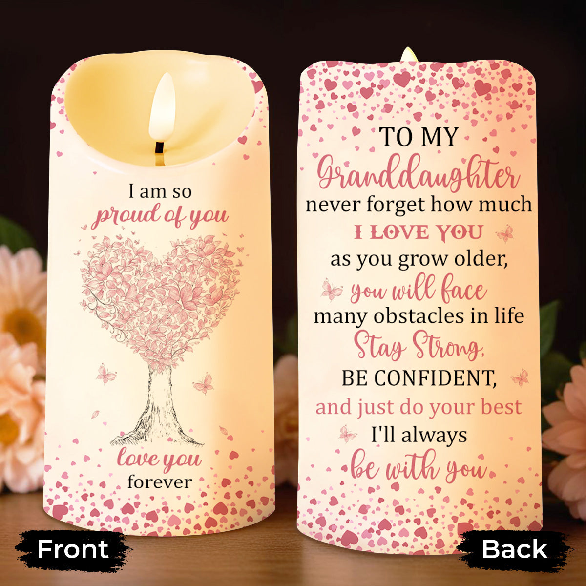 To My Granddaughter, Proud and Loving Message