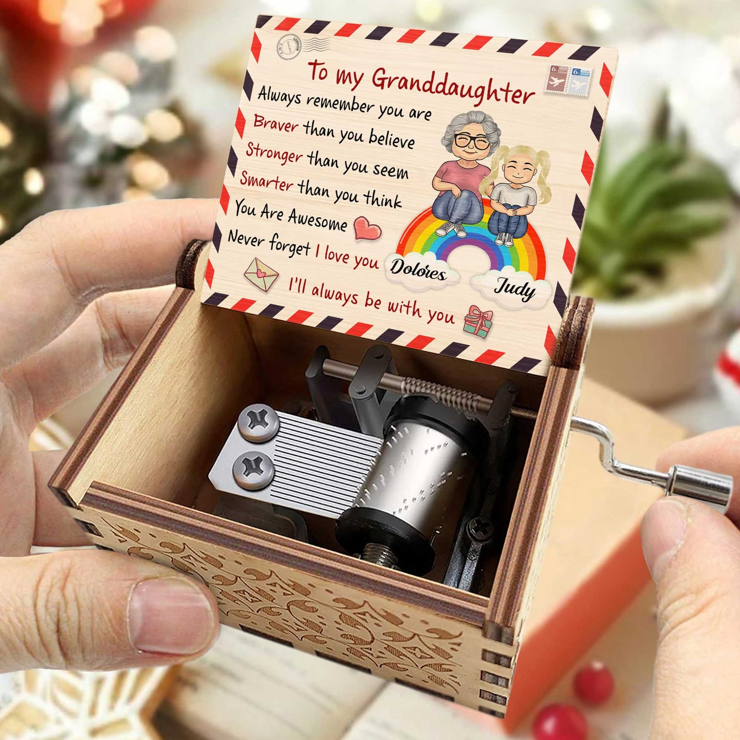 To My Granddaughter, Always Remember You Are Awesome