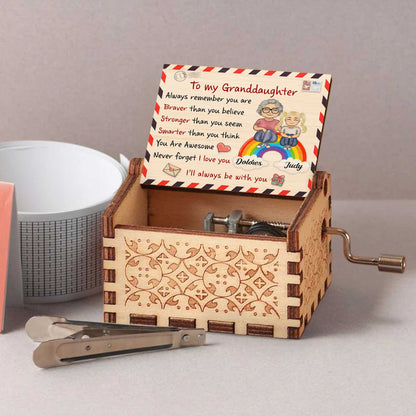 To My Granddaughter, Always Remember You Are Awesome