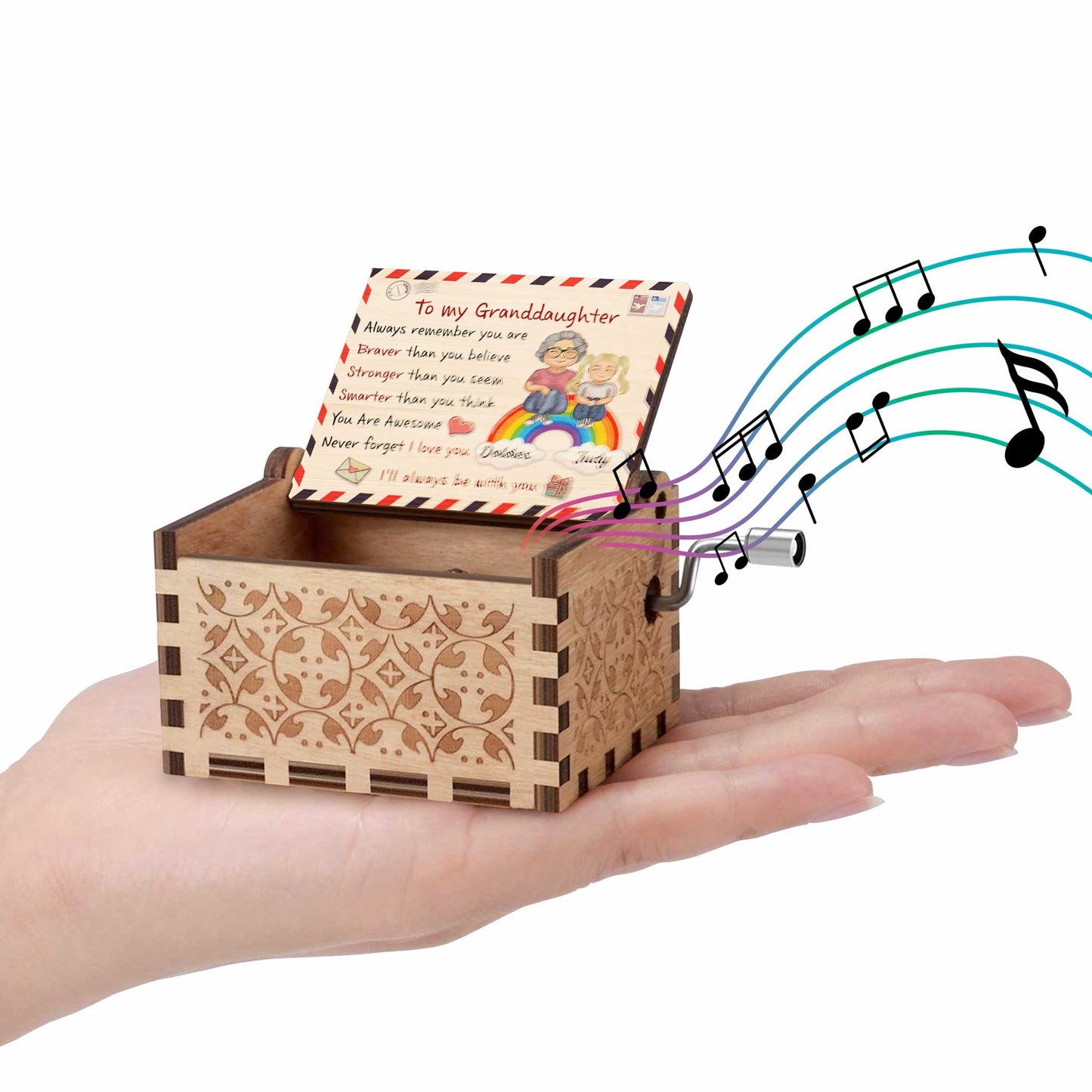 To My Granddaughter, Always Remember You Are Awesome