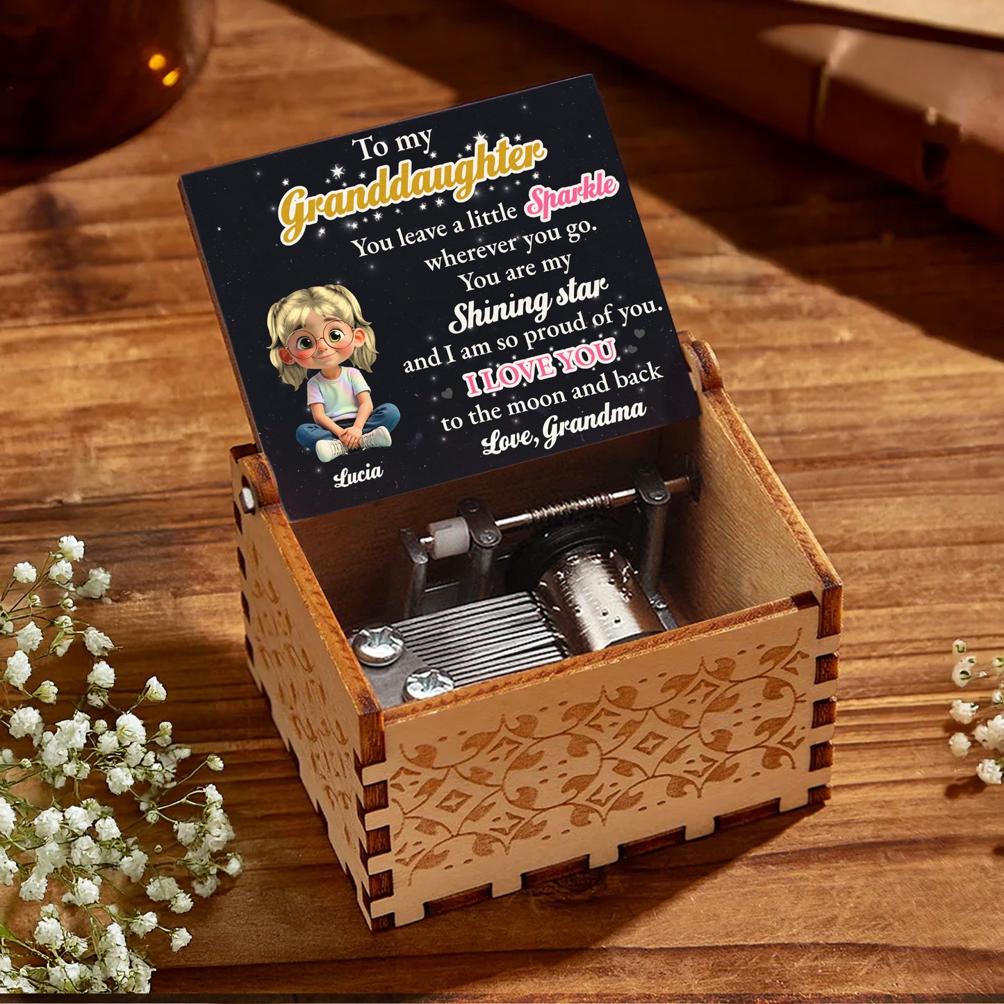 To My Granddaughter, You Leave a Little Sparkle