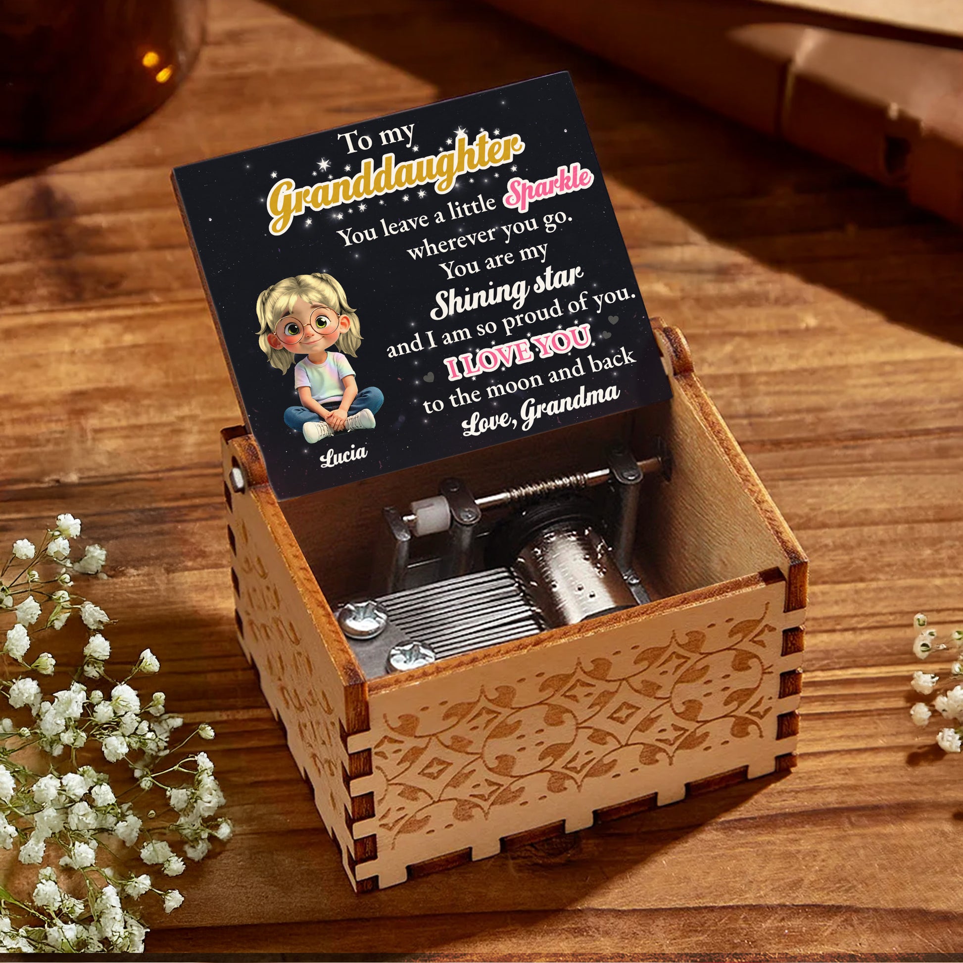 To My Granddaughter, You Leave a Little Sparkle