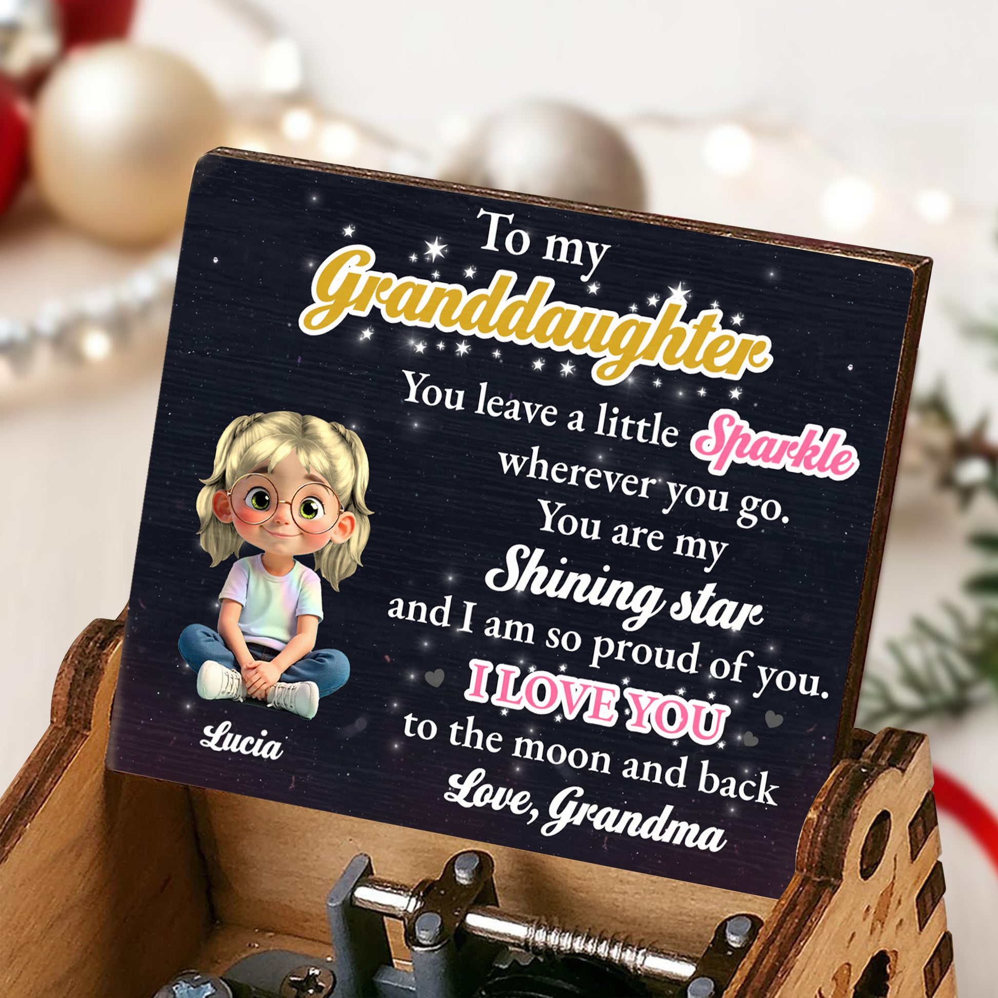 To My Granddaughter, You Leave a Little Sparkle