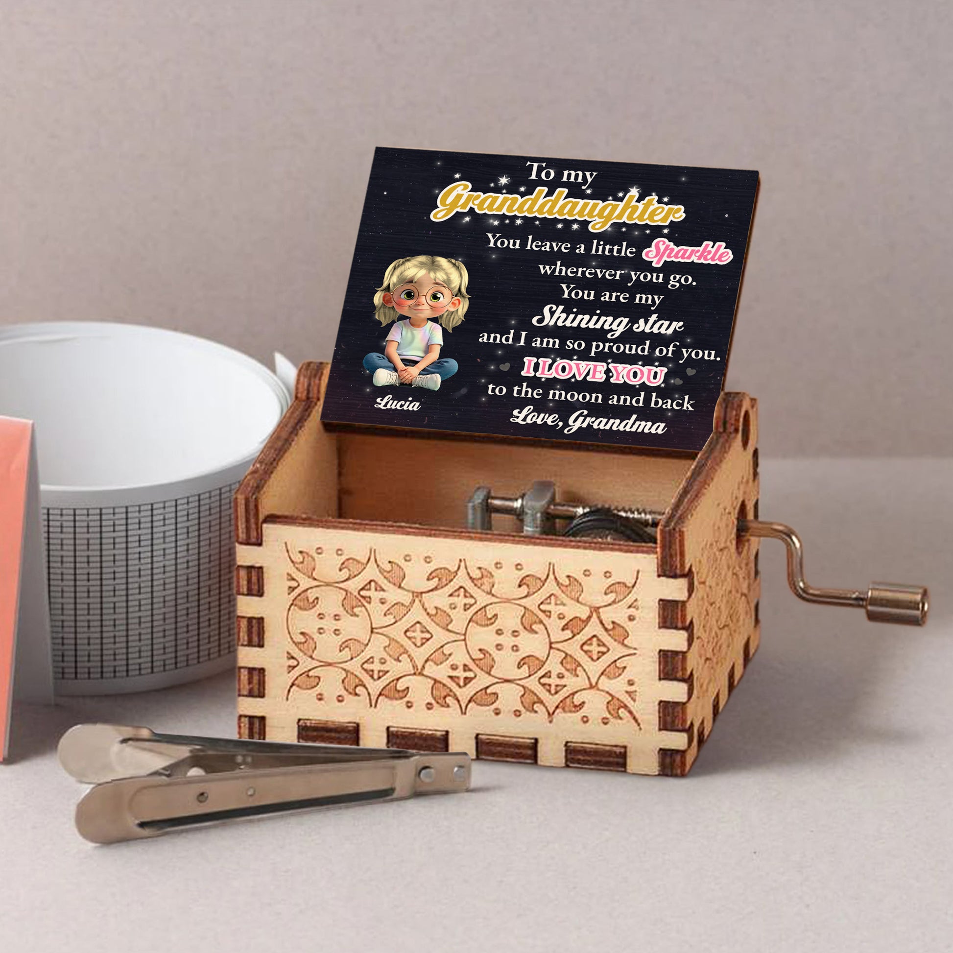 To My Granddaughter, You Leave a Little Sparkle