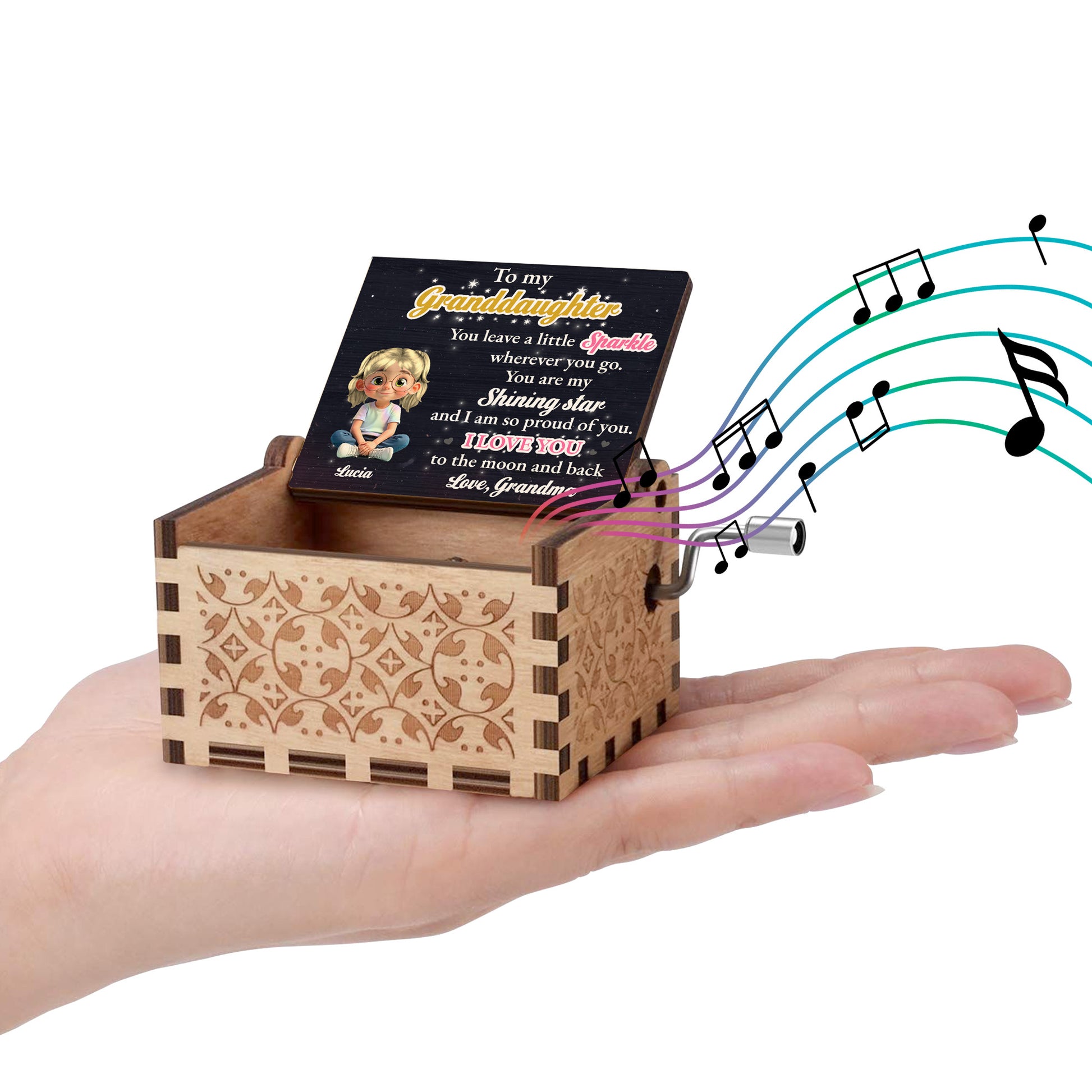 To My Granddaughter, You Leave a Little Sparkle