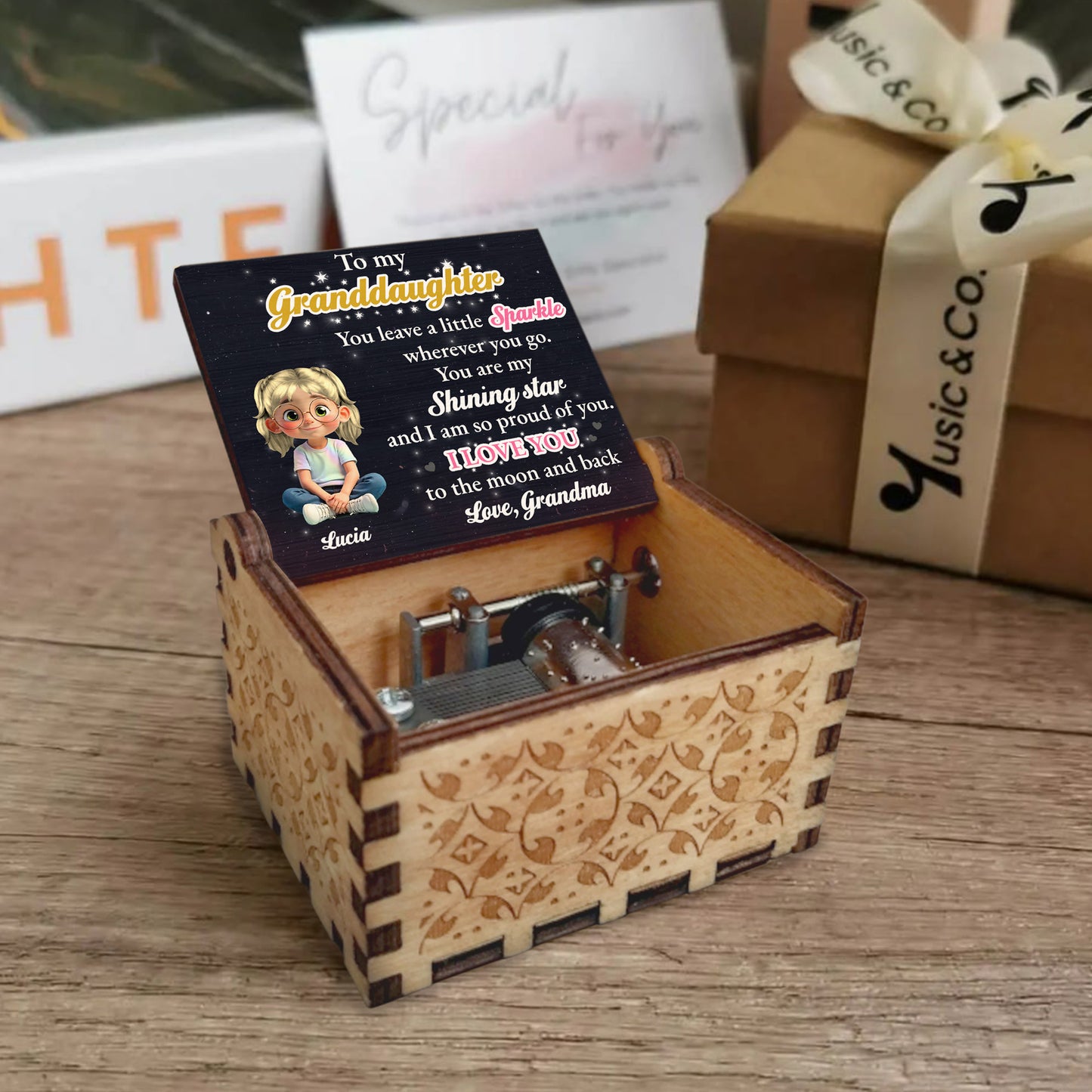 To My Granddaughter, You Leave a Little Sparkle