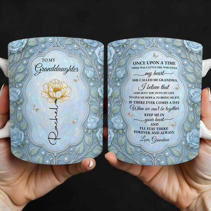 To My Granddaughter, Once Upon A Time, Roses And Butterflies