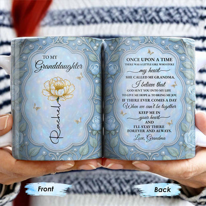 To My Granddaughter, Once Upon A Time, Roses And Butterflies