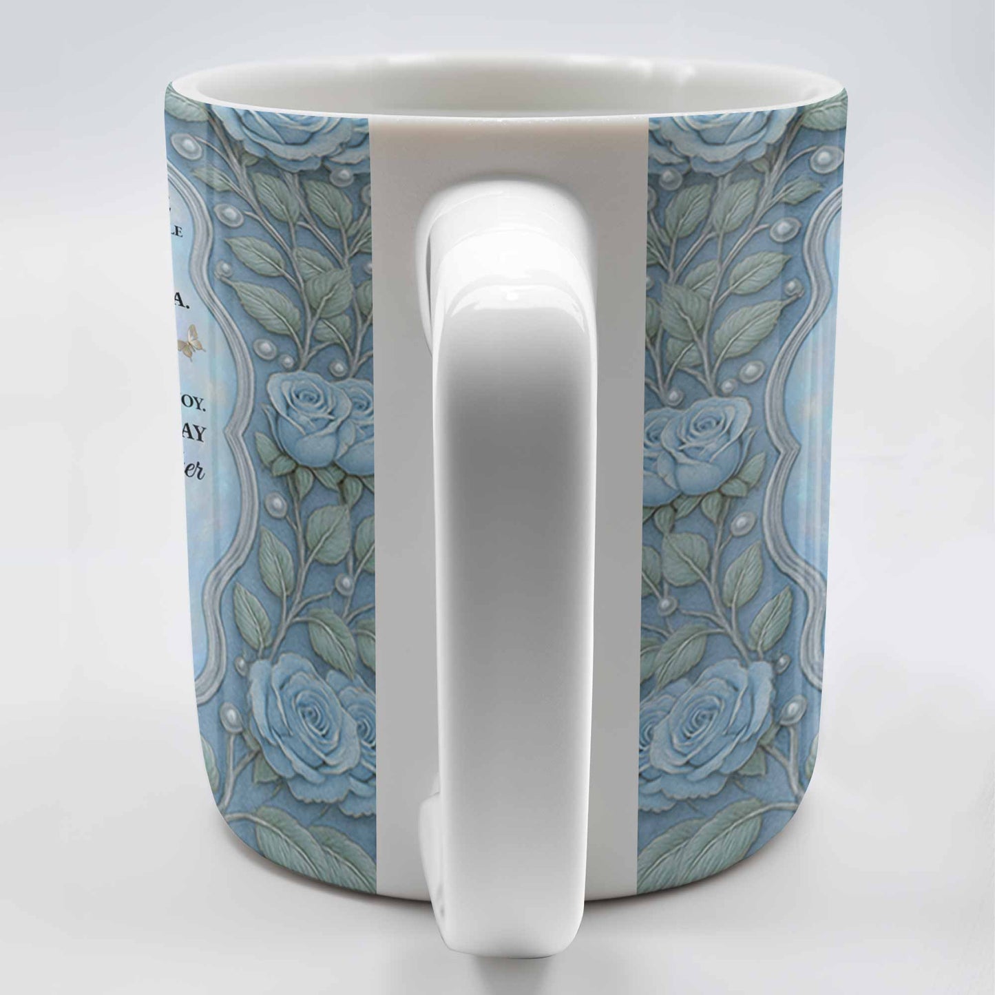 To My Granddaughter, Once Upon A Time, Roses And Butterflies