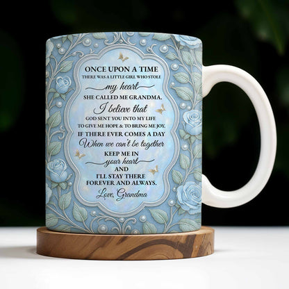 To My Granddaughter, Once Upon A Time, Roses And Butterflies