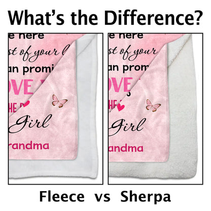 To My Granddaughter, Love Promise, Butterflies