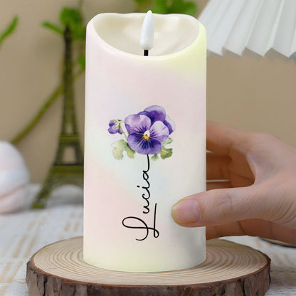 To My Granddaughter Love And Support Message With Flowers