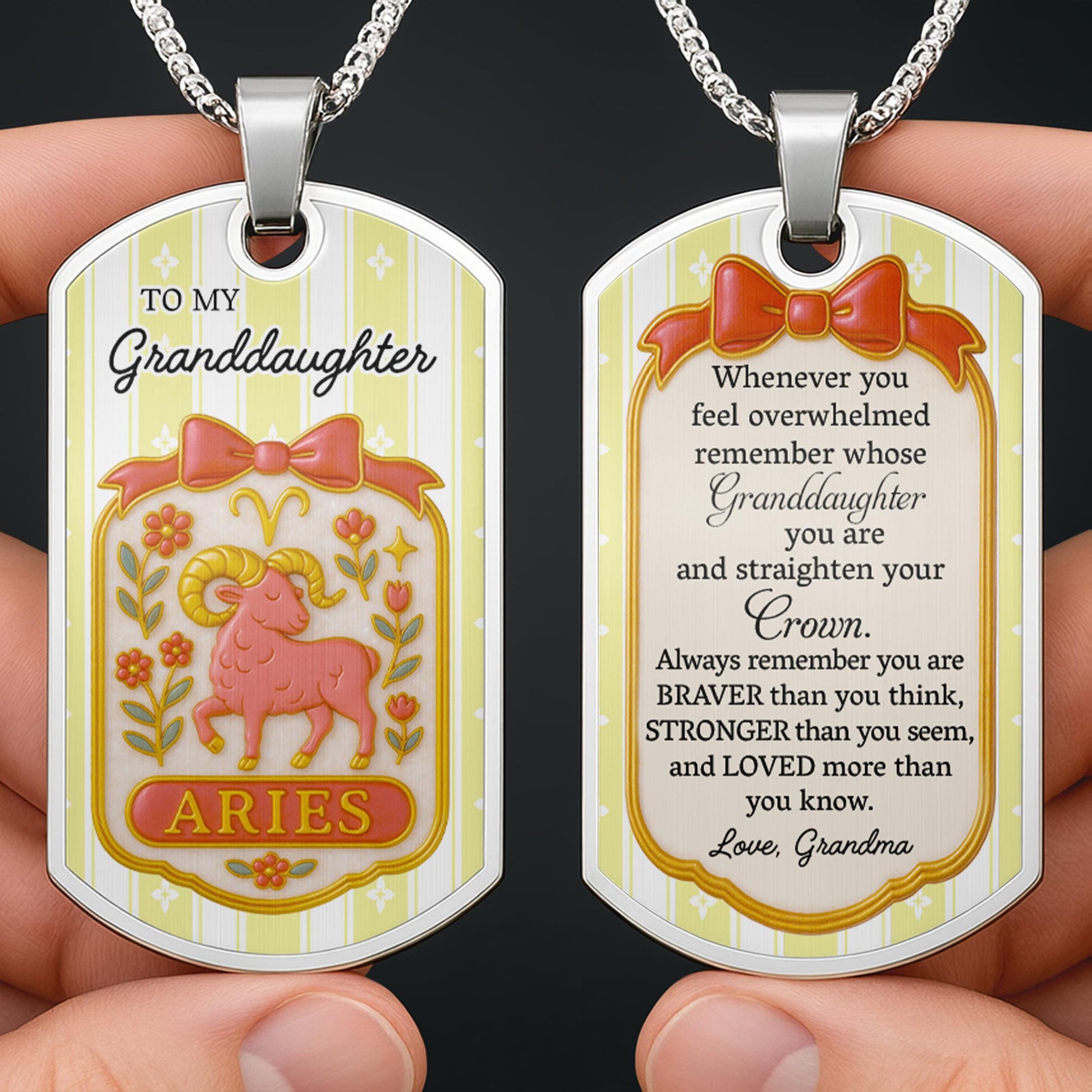 To My Granddaughter, Remember Your Crown