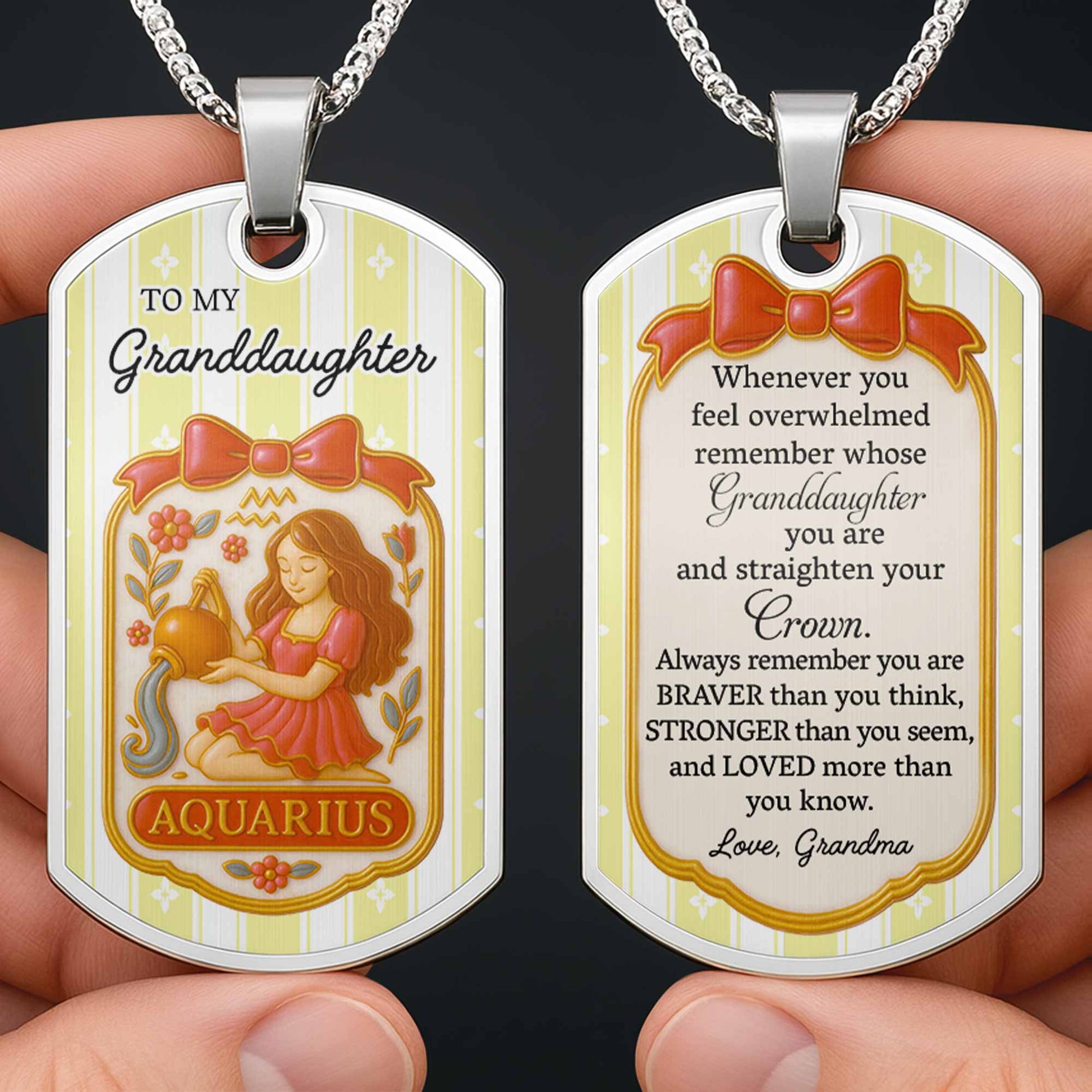 To My Granddaughter, Remember Your Crown