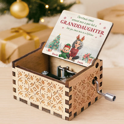 Christmas Comes Around Once A Year For Beloved Granddaughter