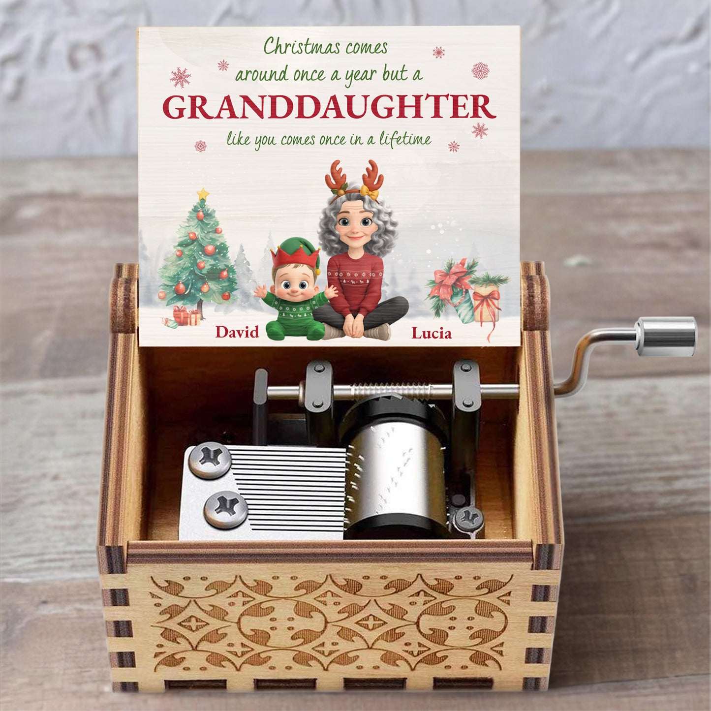 Christmas Comes Around Once A Year For Beloved Granddaughter