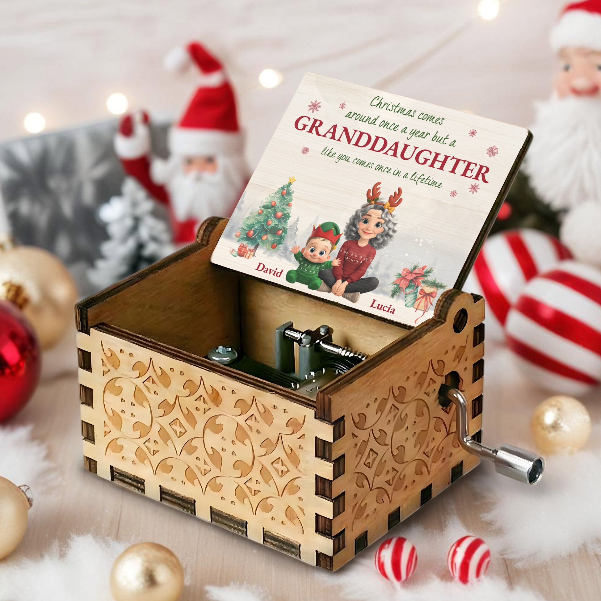 Christmas Comes Around Once A Year For Beloved Granddaughter