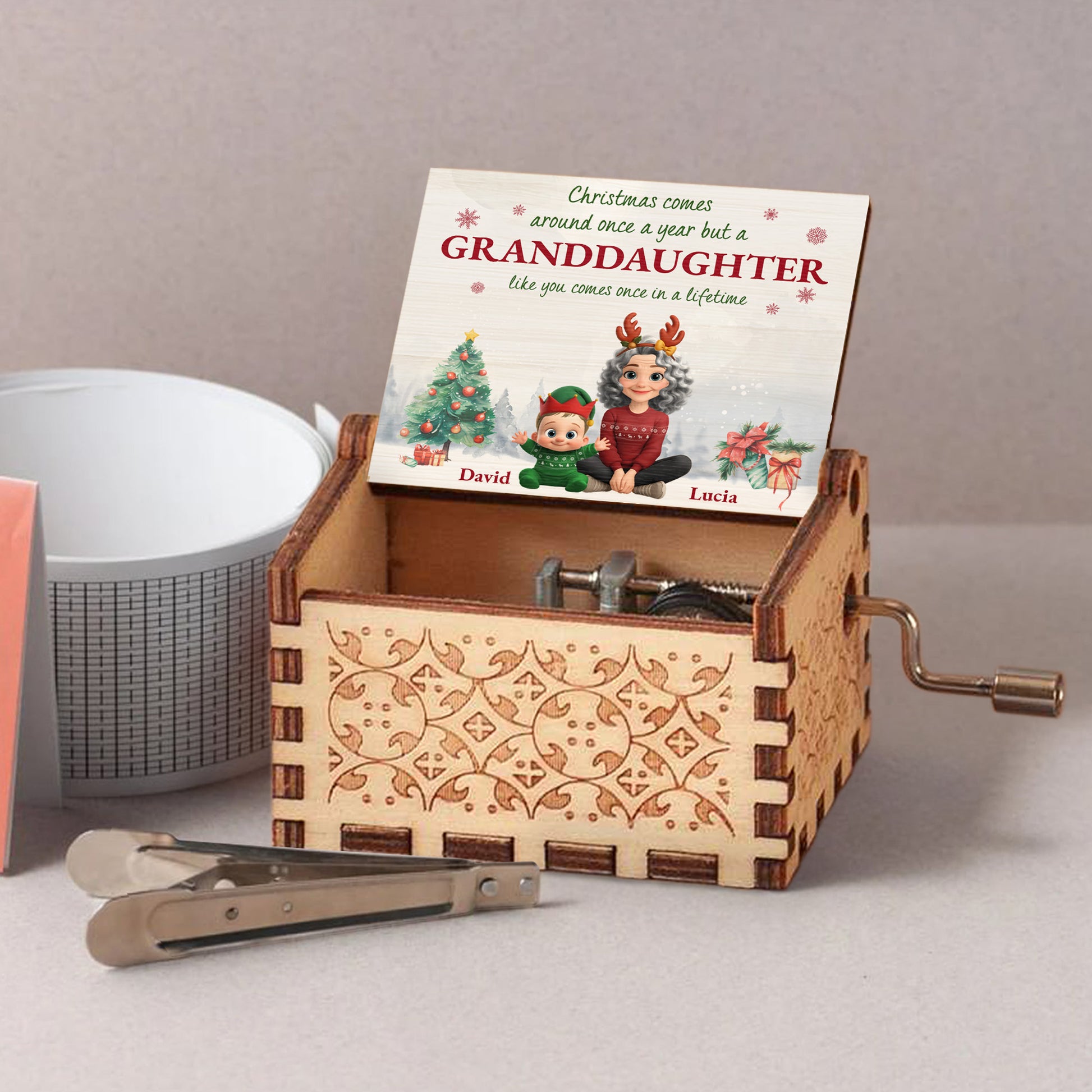 Christmas Comes Around Once A Year For Beloved Granddaughter